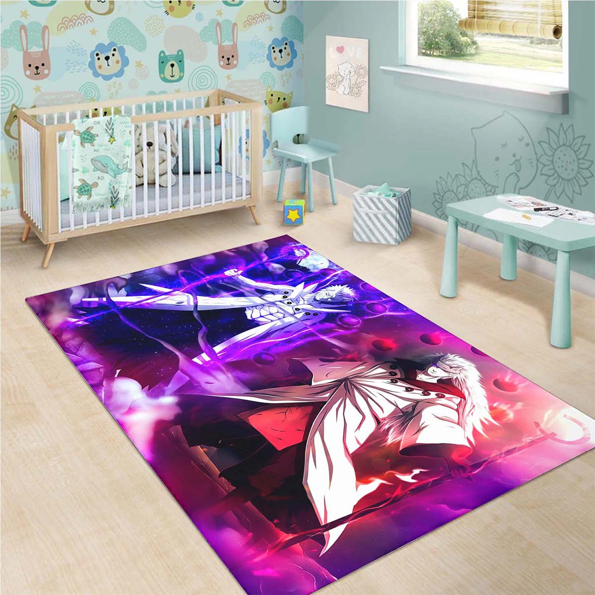 Obito Madara Naruto Teppich 3