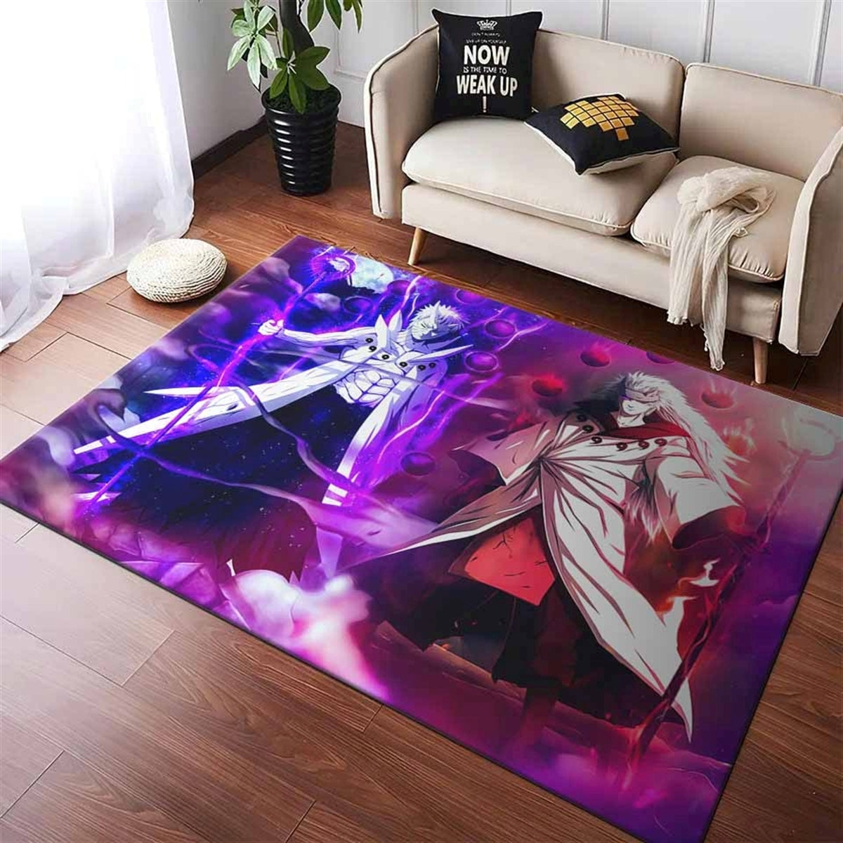 Obito Madara Naruto Teppich