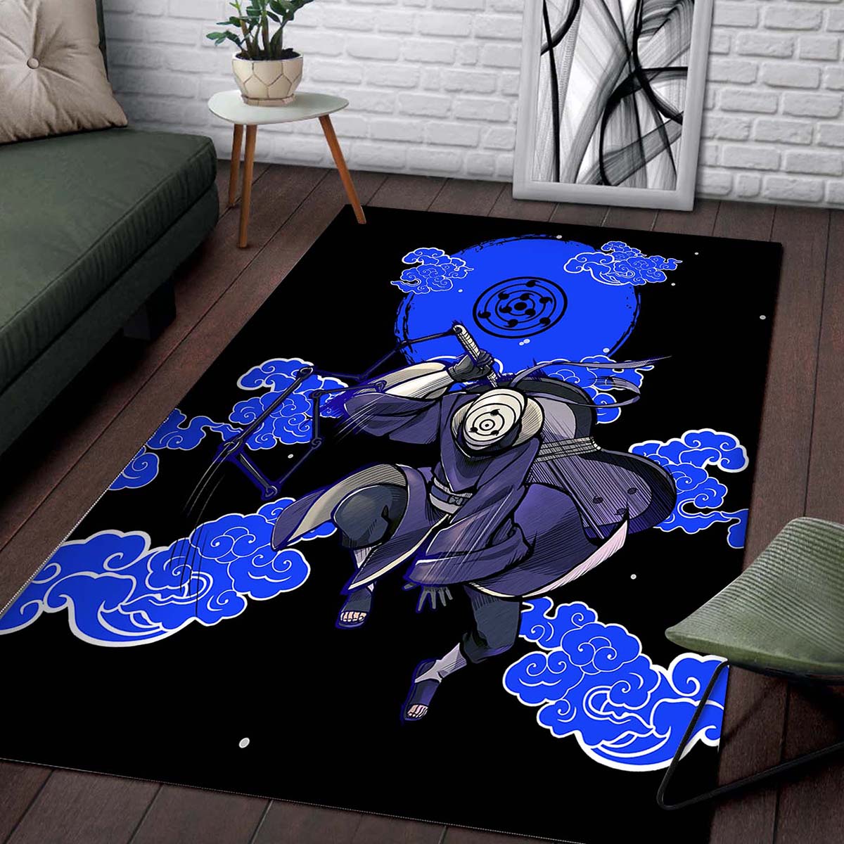 Obito Uchiha Naruto Anime Teppich 2