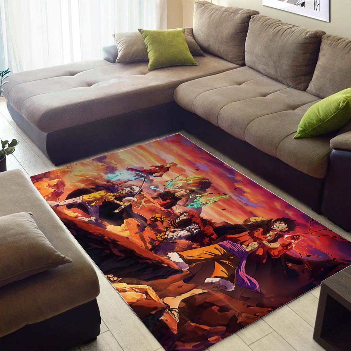 One Piece Character Teppich 3