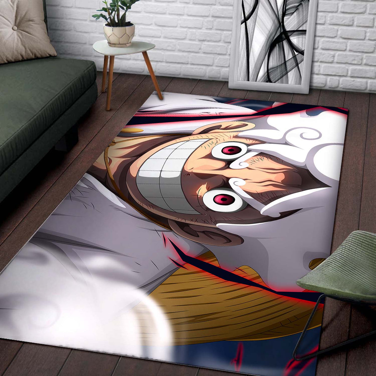 One Piece Gear 5 Luffy Teppich 2