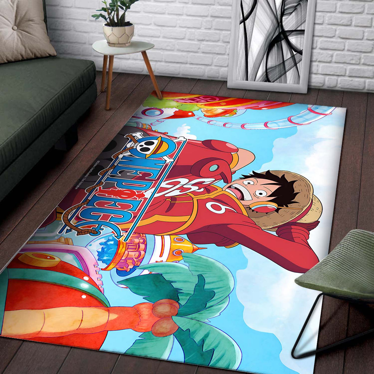 One Piece Monkey D Teppich 2