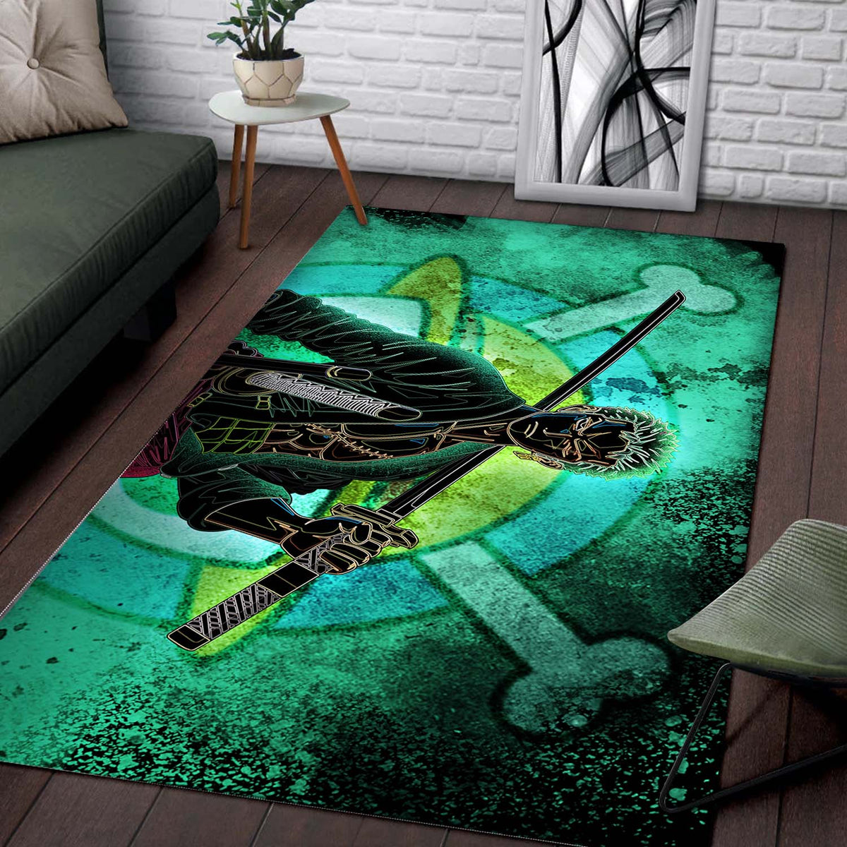 One Piece Roronoa Teppich 2