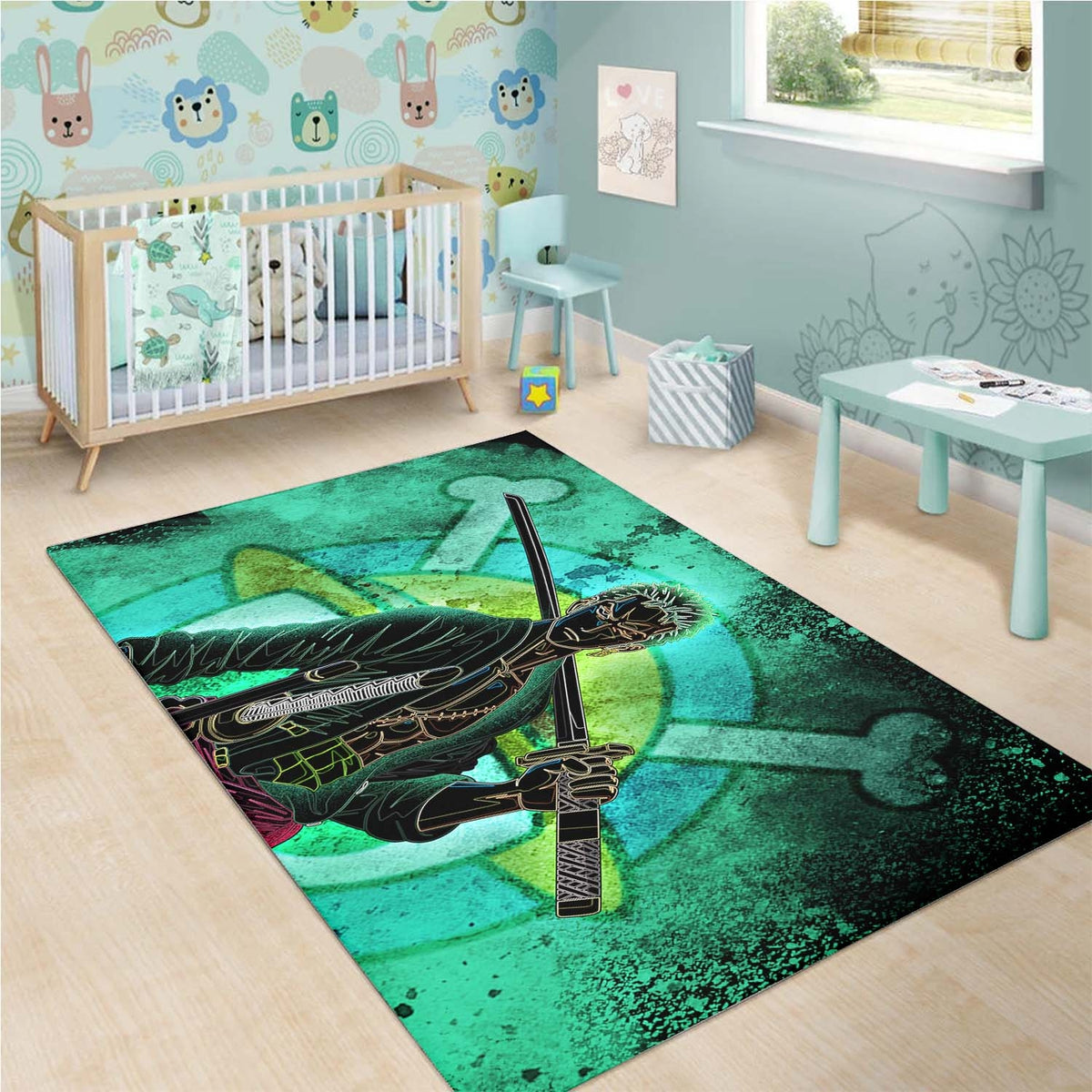 One Piece Roronoa Teppich