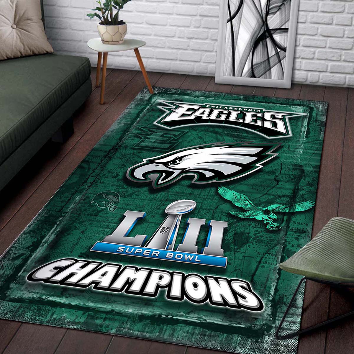 Philadelphia Eagles Champions Teppich 2