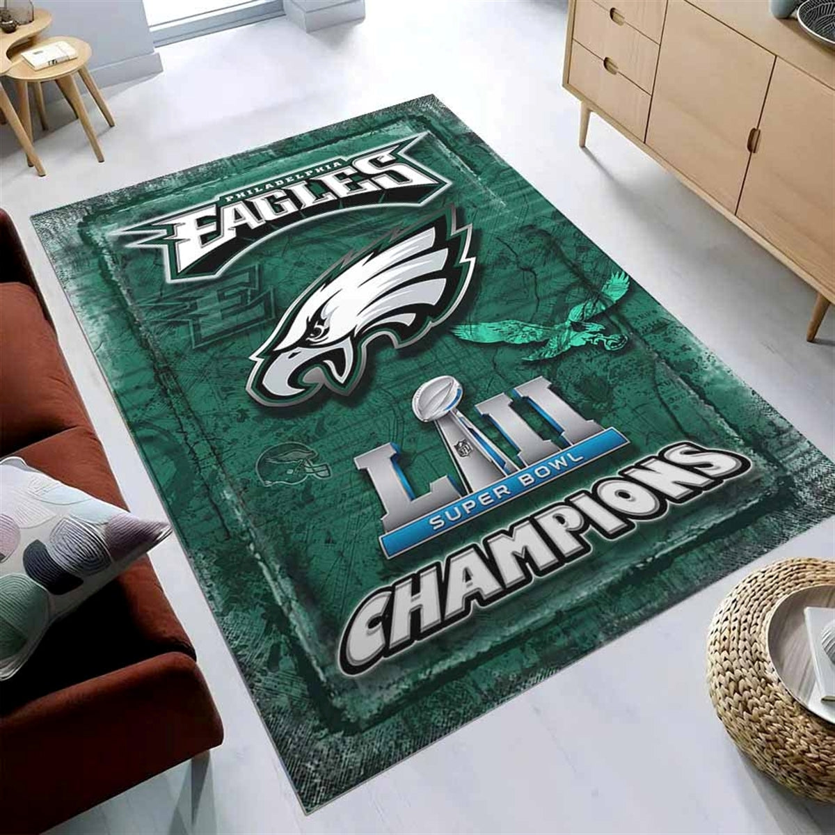 Philadelphia Eagles Champions Teppich