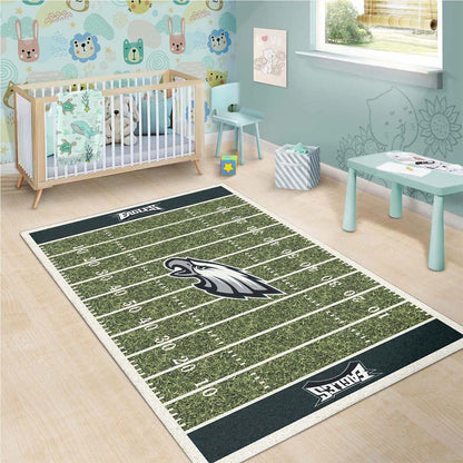 Philadelphia Eagles Fuballfeld Teppich 3
