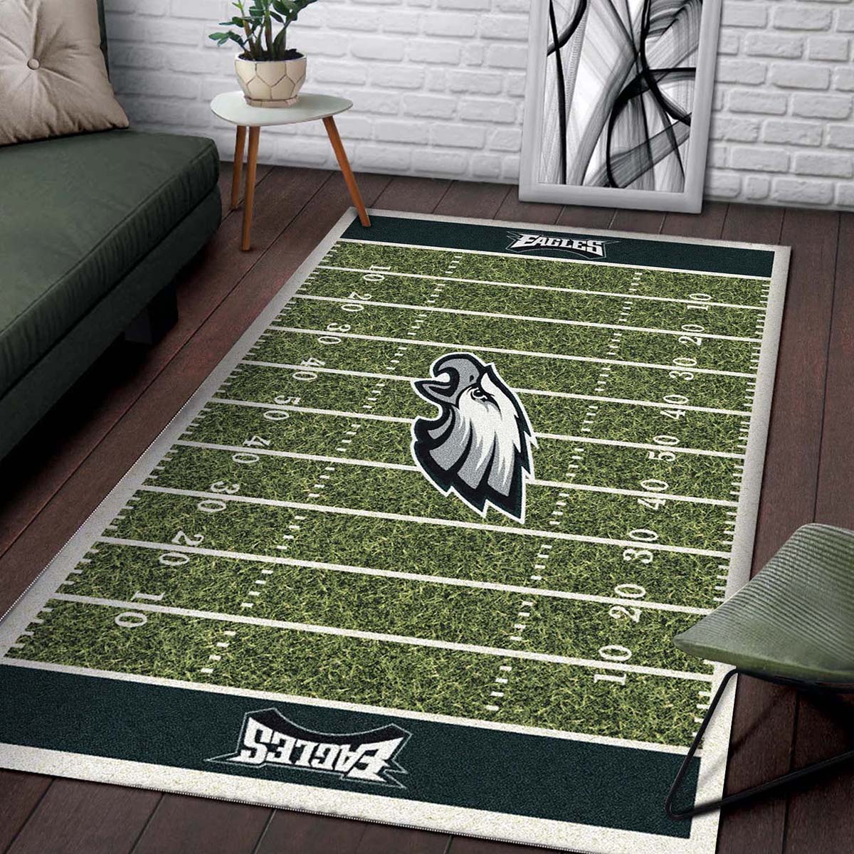 Philadelphia Eagles Fuballfeld Teppich 2