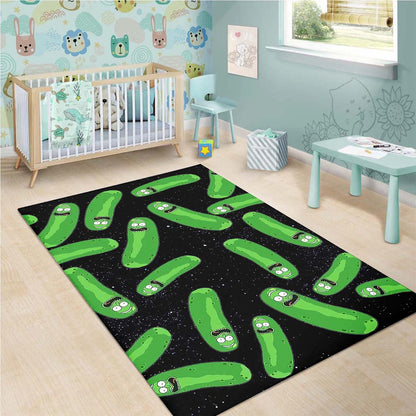 Pickle Rick And Morty Teppich 3