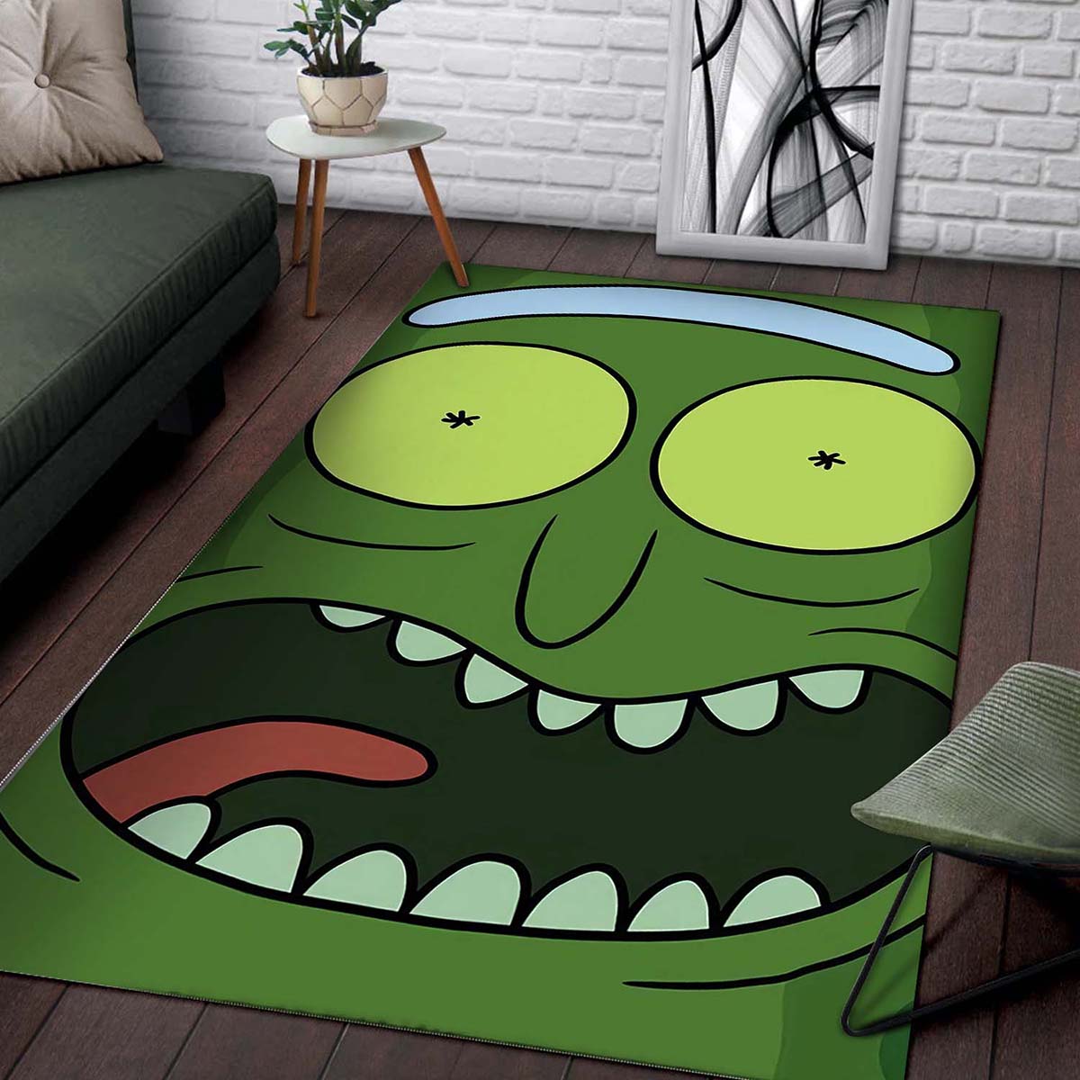 Pickle Rick Teppich 2