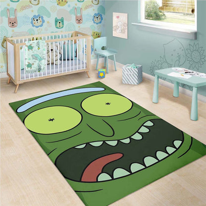 Pickle Rick Teppich 3