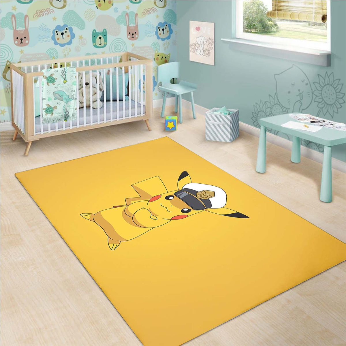 Pikachu Pokemon Teppich