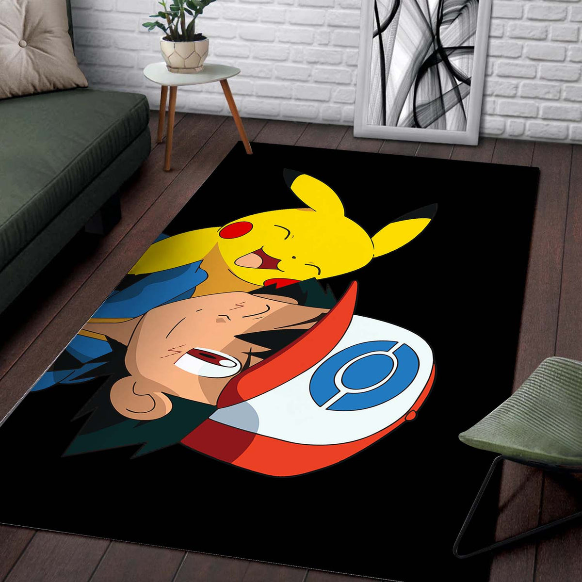 Pikachum Ash Teppich 2