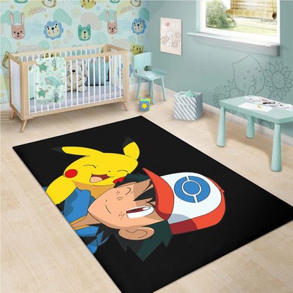 Pikachum Ash Teppich