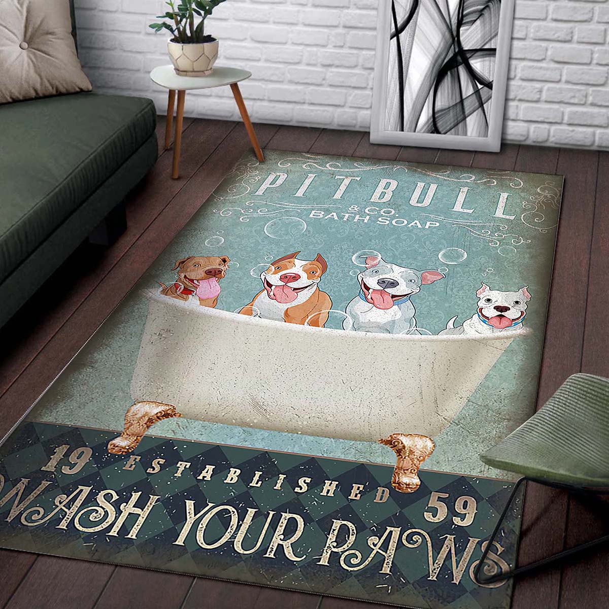 Pitbull Teppich 2