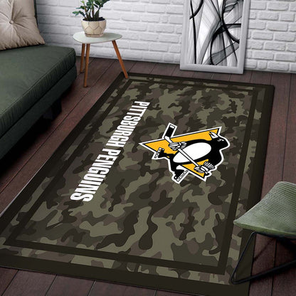 Pittsburgh Penguins Hockey Team Teppich 2