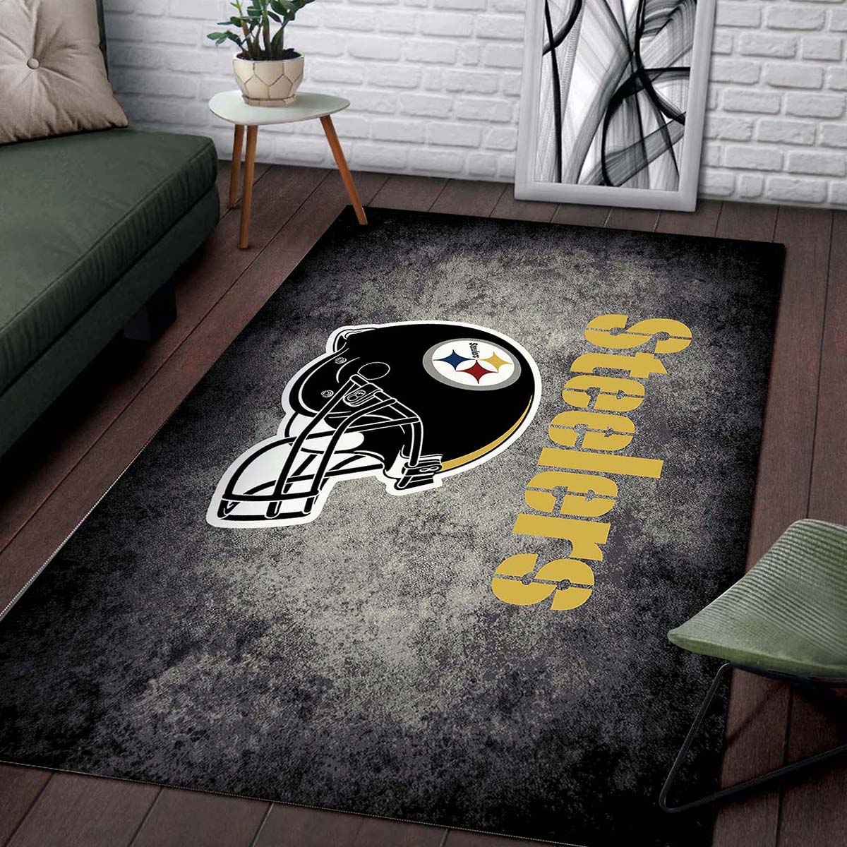 Pittsburgh Steelers Nfl Fuballmannschaft Verzweifelt Teppich 2