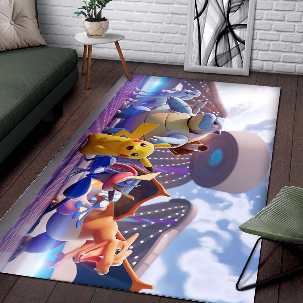 Pokemon All Characters 1 Teppich 2