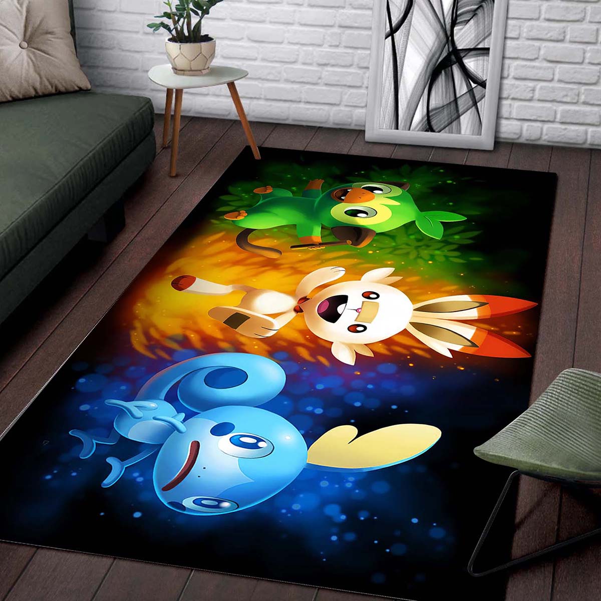 Pokemon Area Video Game De257651 Teppich 2
