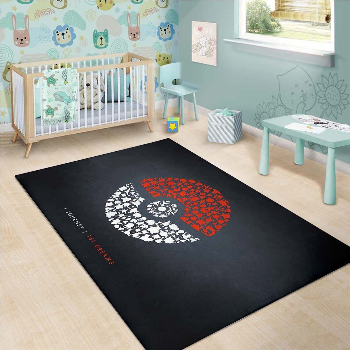 Pokemon Ball Teppich