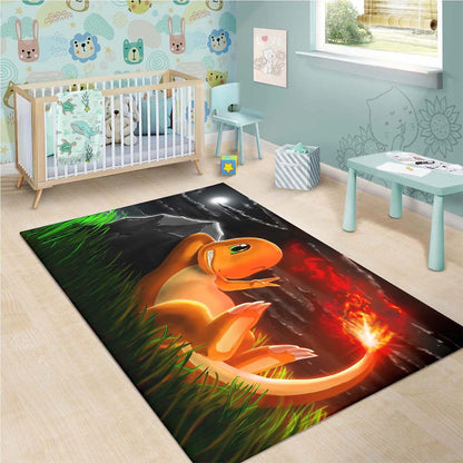 Pokemon Charmander Anime Teppich