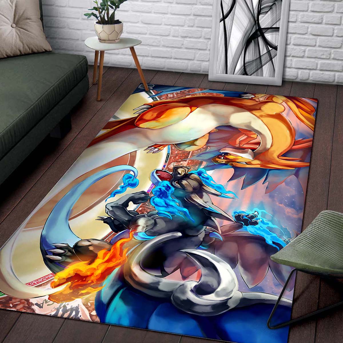Pokemon Dragon Anime Teppich 2