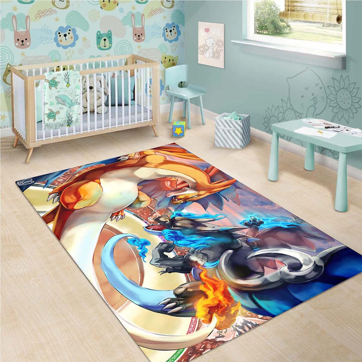 Pokemon Dragon Anime Teppich