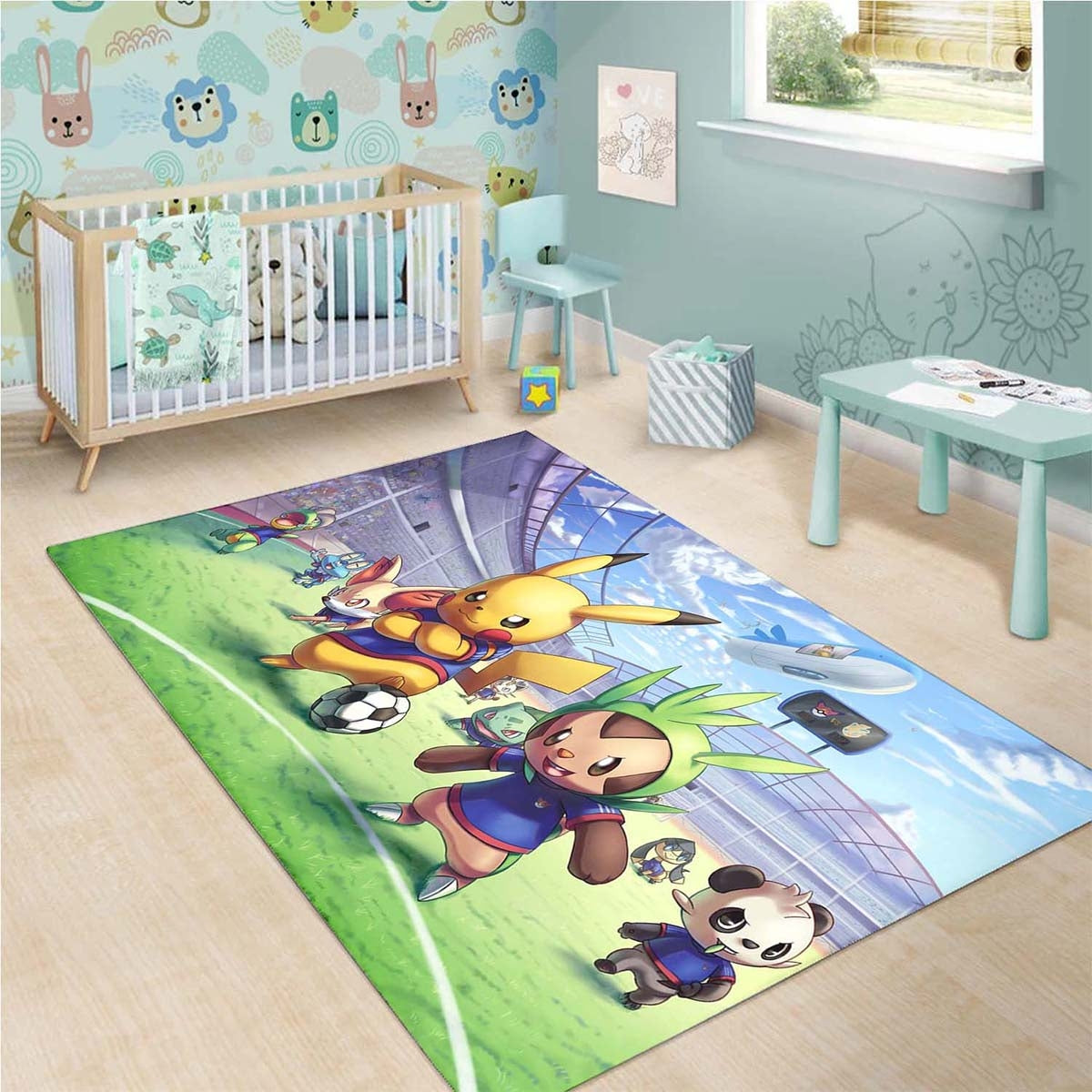Pokemon Football Teppich