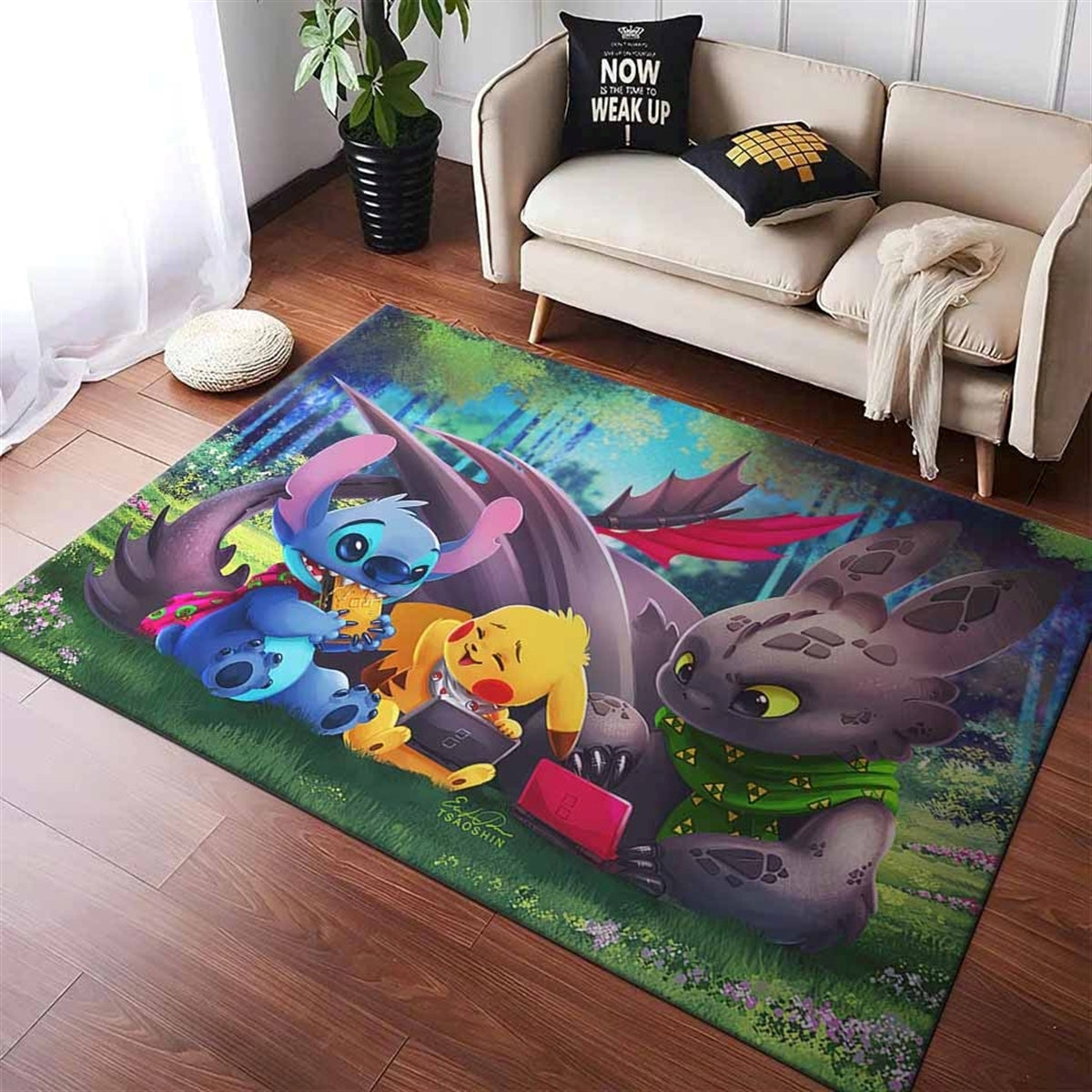 Pokemon Go Detective Pikachu Teppich 3