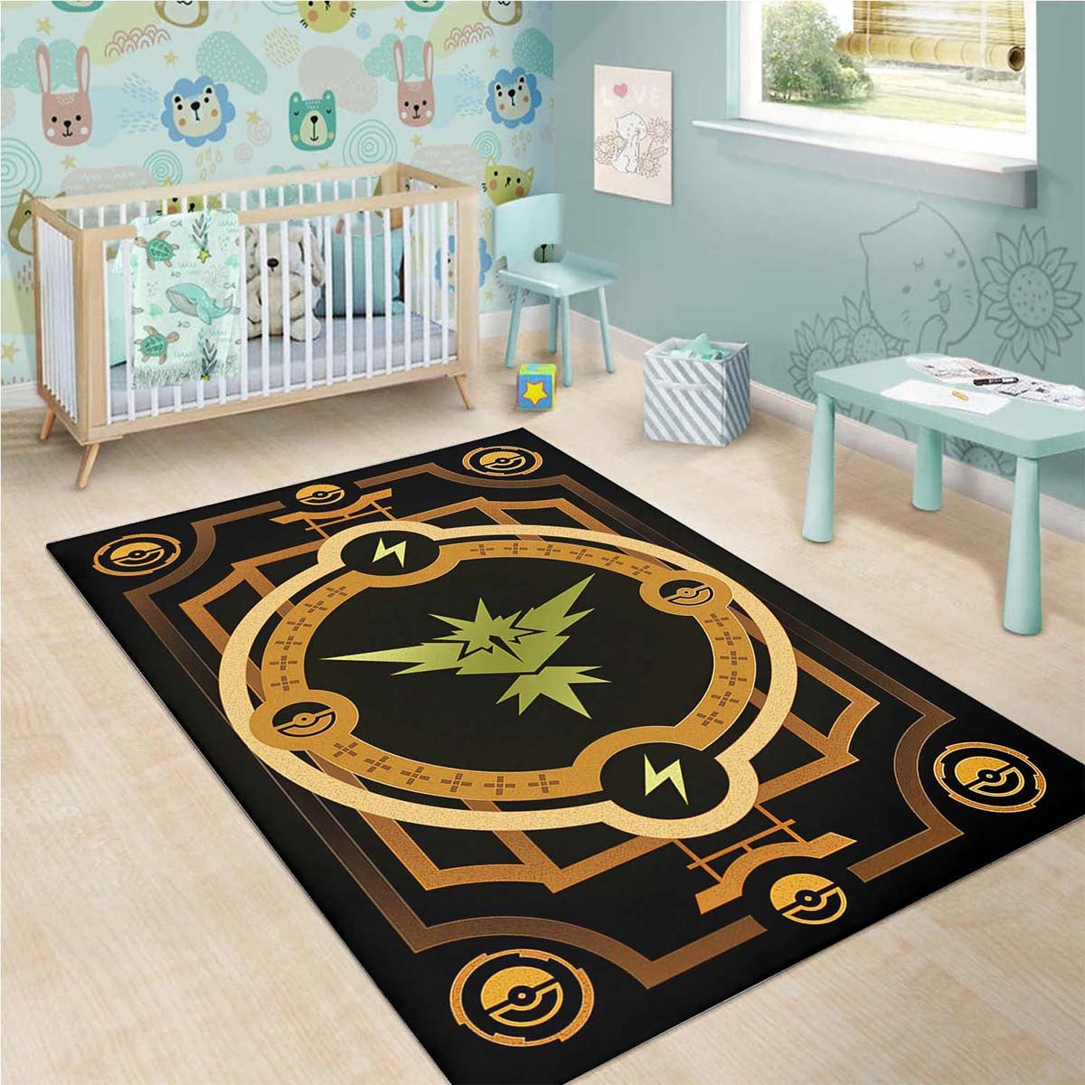 Pokemon Go Team Instinct Teppich