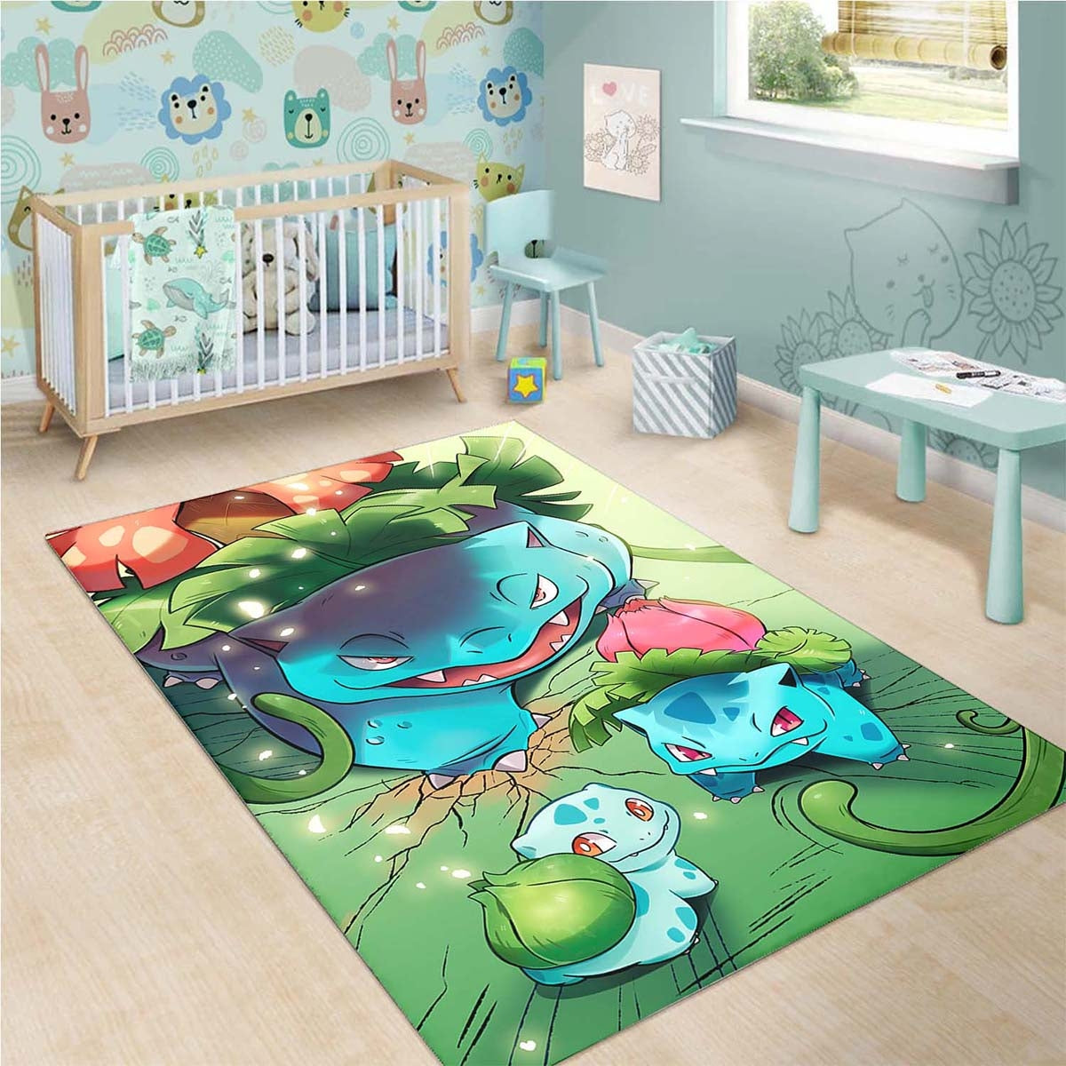 Pokemon Ivysaur Bulbasaur Venusaur Teppich