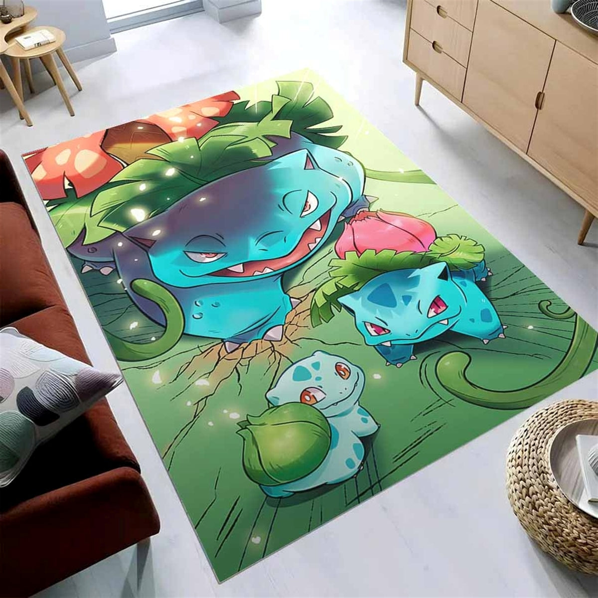Pokemon Ivysaur Bulbasaur Venusaur Teppich 3