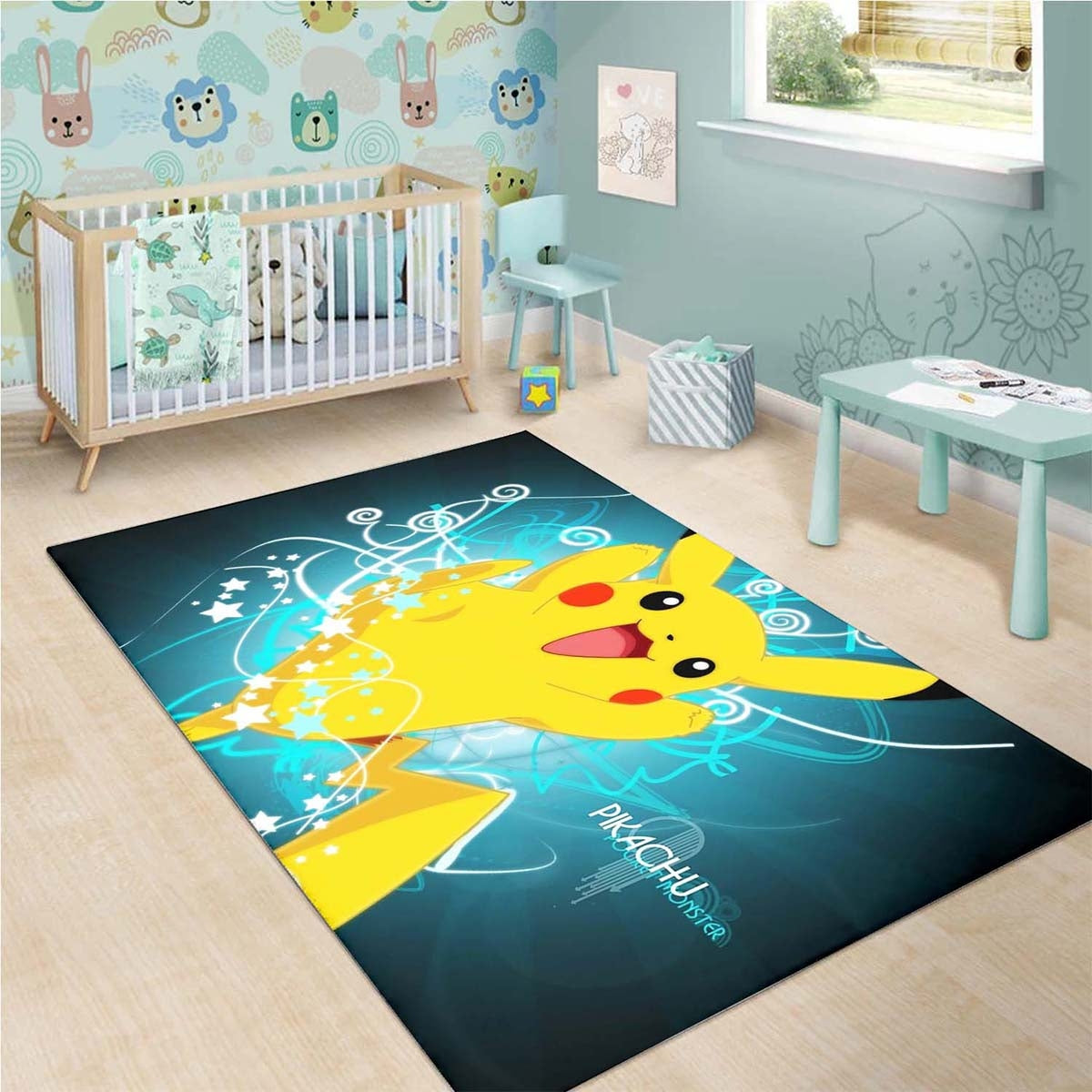 Pokemon Nintendo Video Game 25753 Teppich