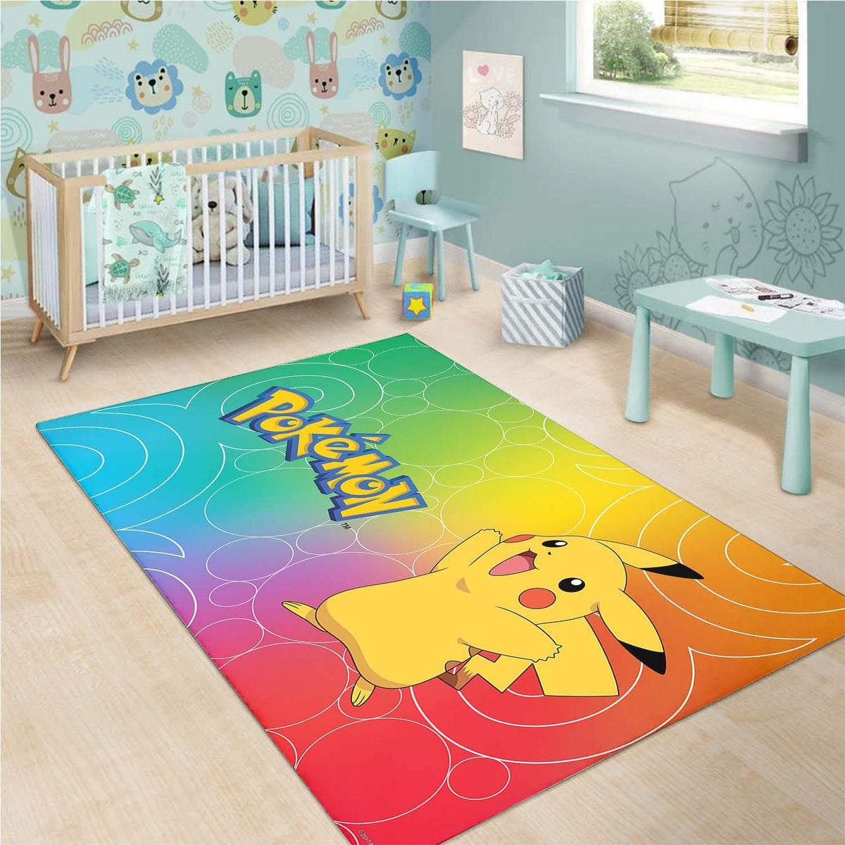 Pokemon Pikachu Teppich