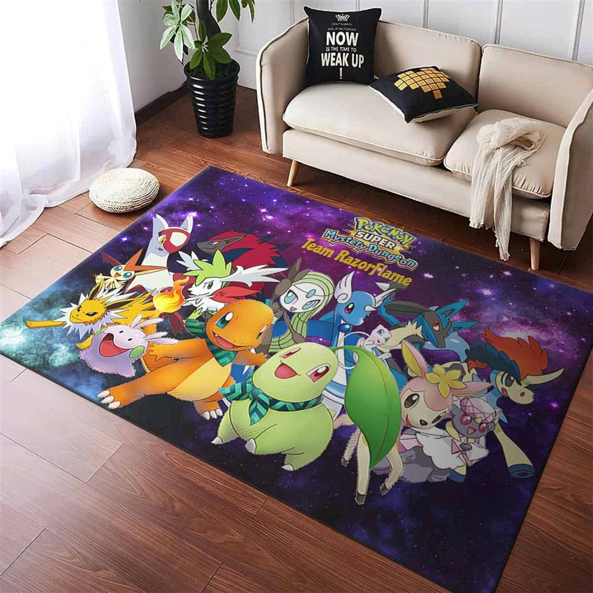Pokemon Super Mystery Dungeon Anime Teppich 3