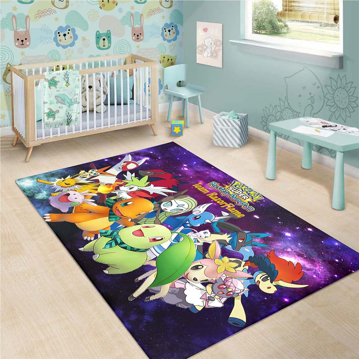 Pokemon Super Mystery Dungeon Anime Teppich