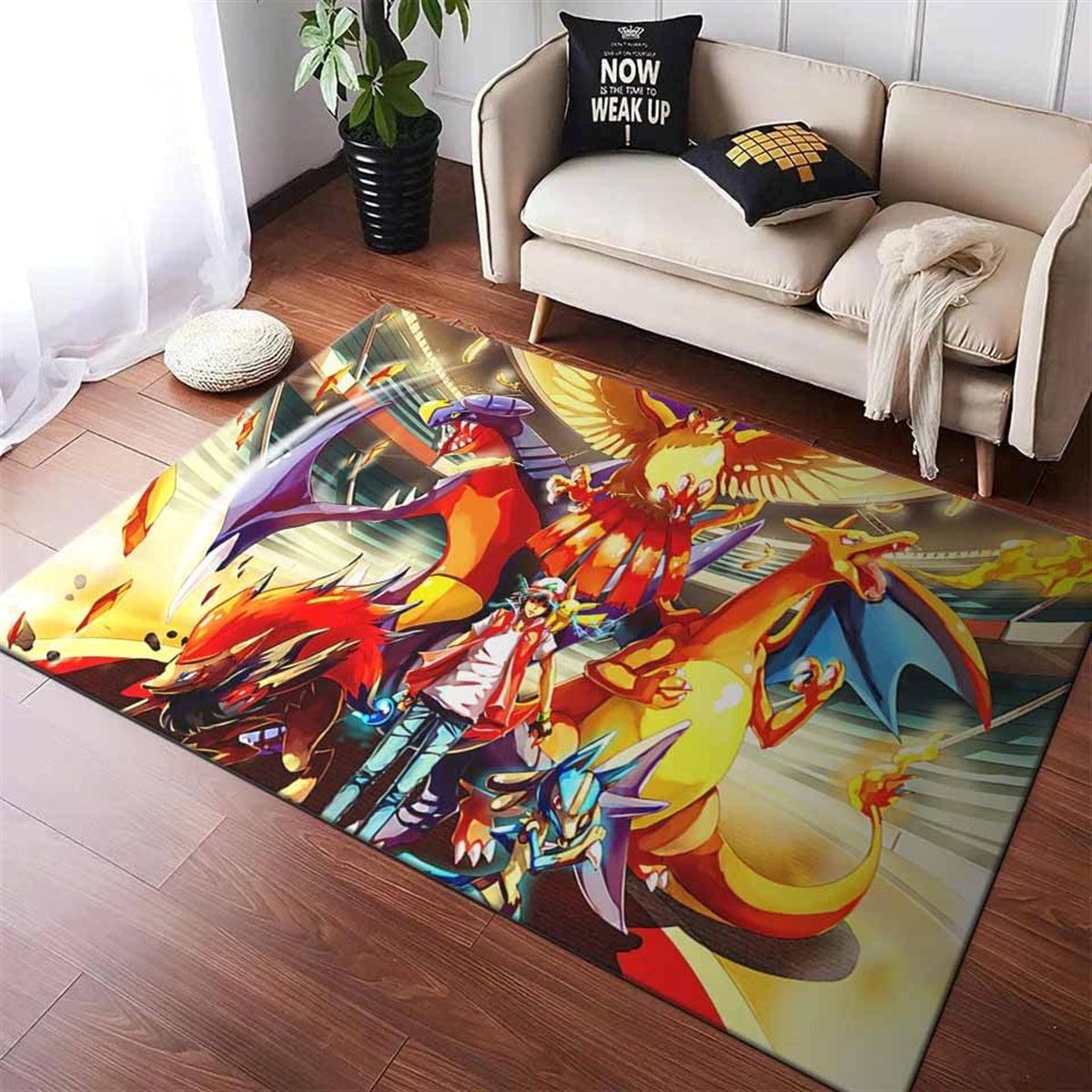 Pokemon family anime Teppich 3