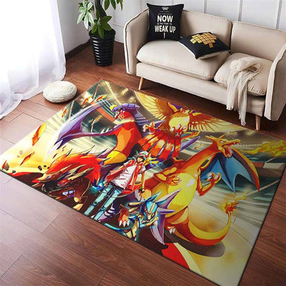 Pokemon family anime Teppich 3