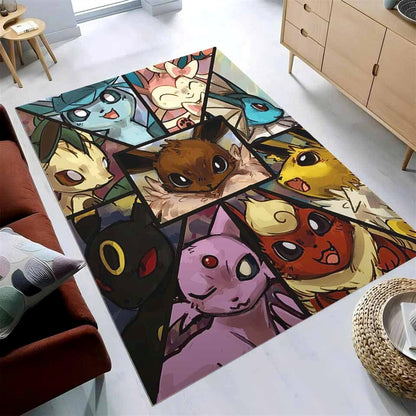 Pokmon Voli Evolution Teppich 3