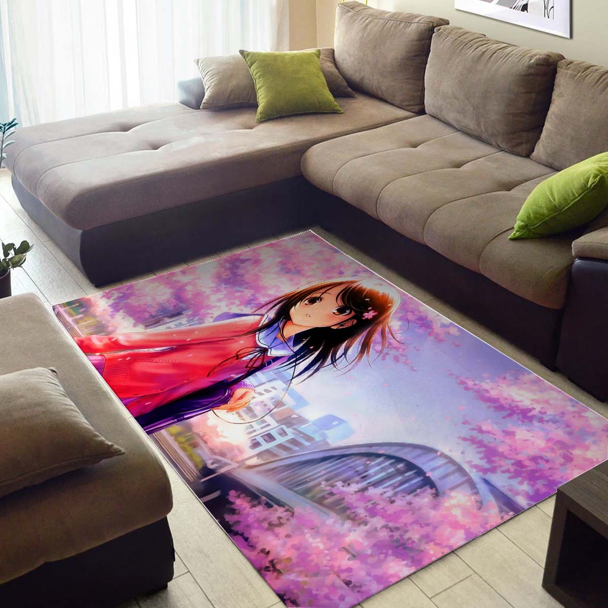 Pretty Anime Girl Teppich 3