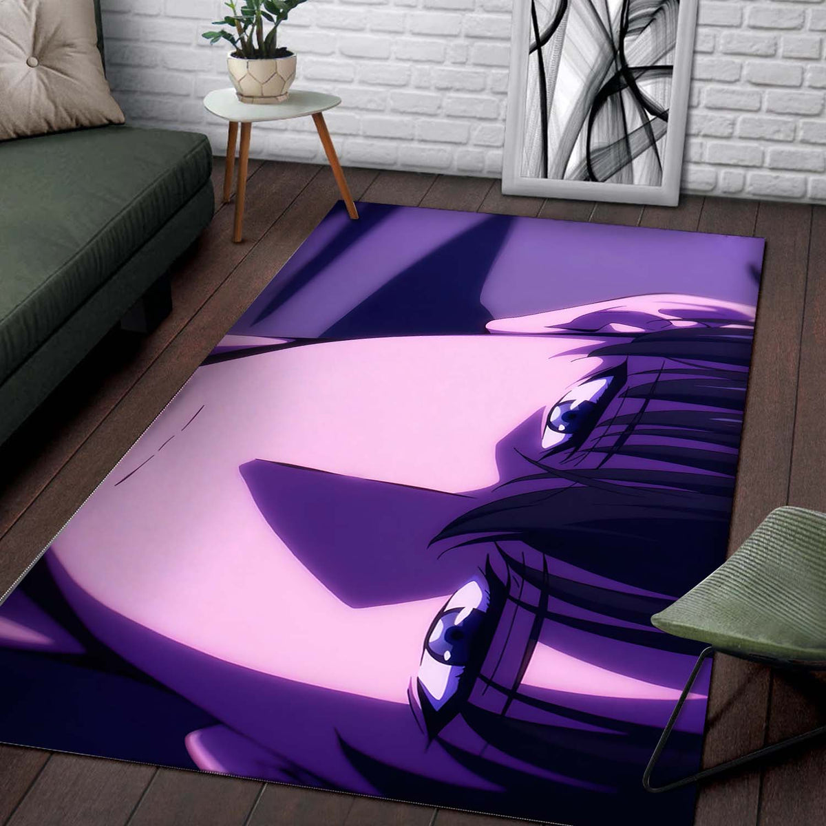 Purple Aesthetic Teppich 2