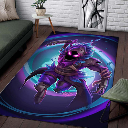 Raven Fortnite Epic Teppich 2