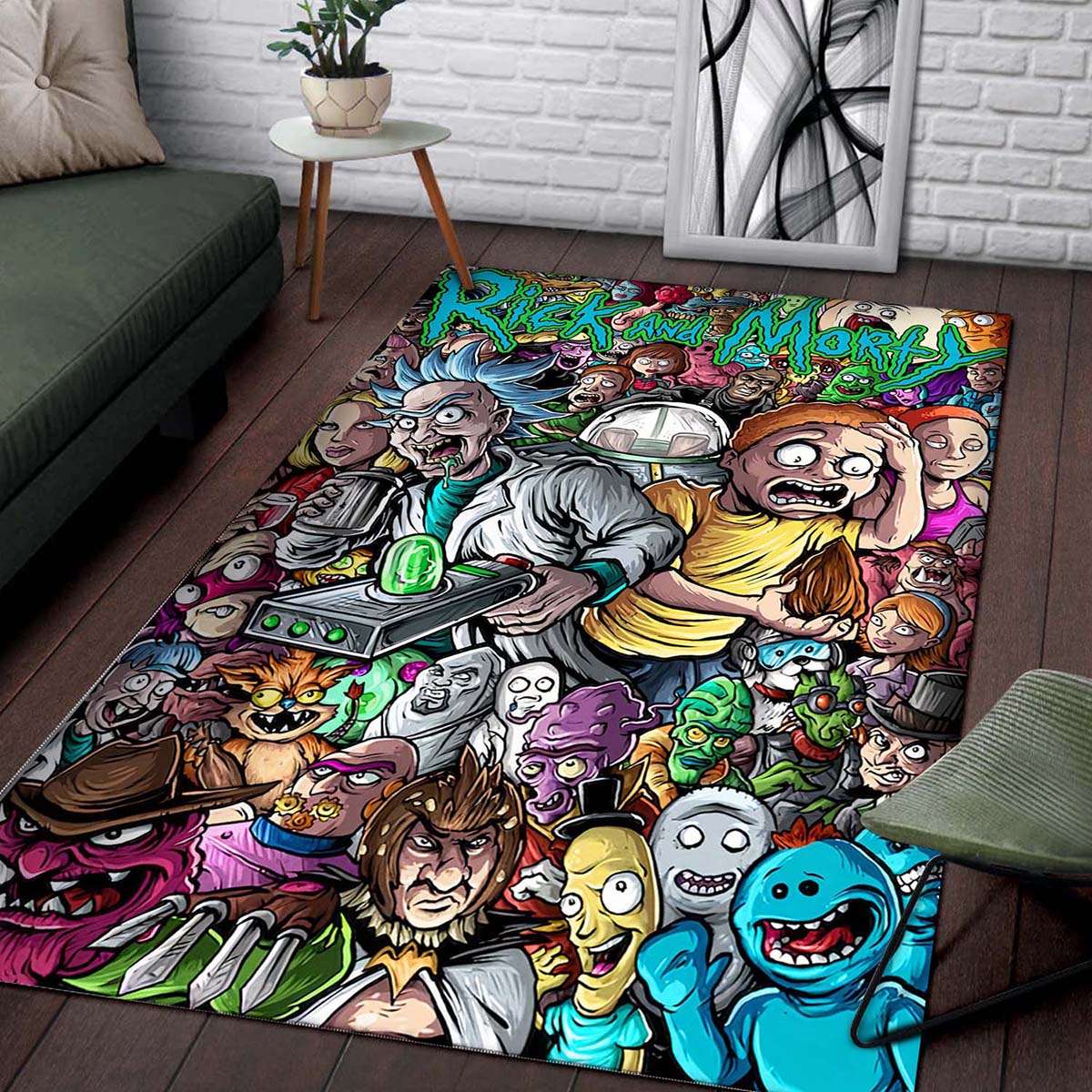 Rick & Morty Teppich 2