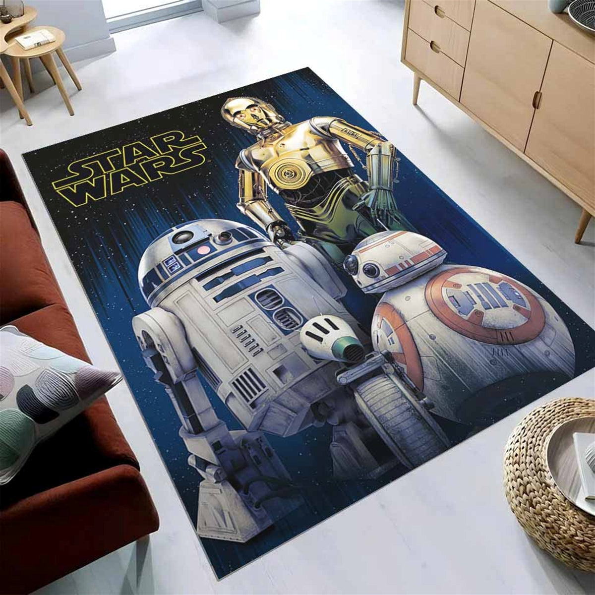 Robots Star Wars Arts Teppich