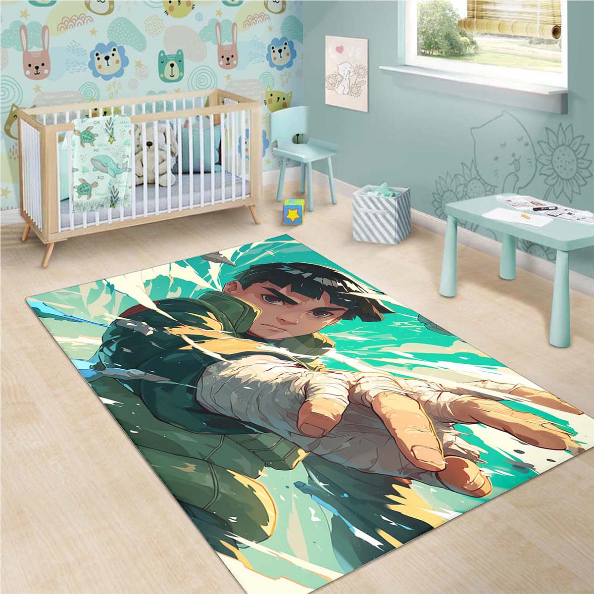 Rock Lee Teppich 3