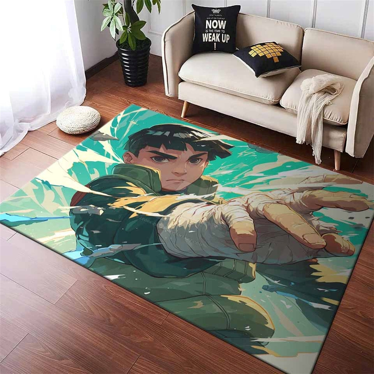 Rock Lee Teppich