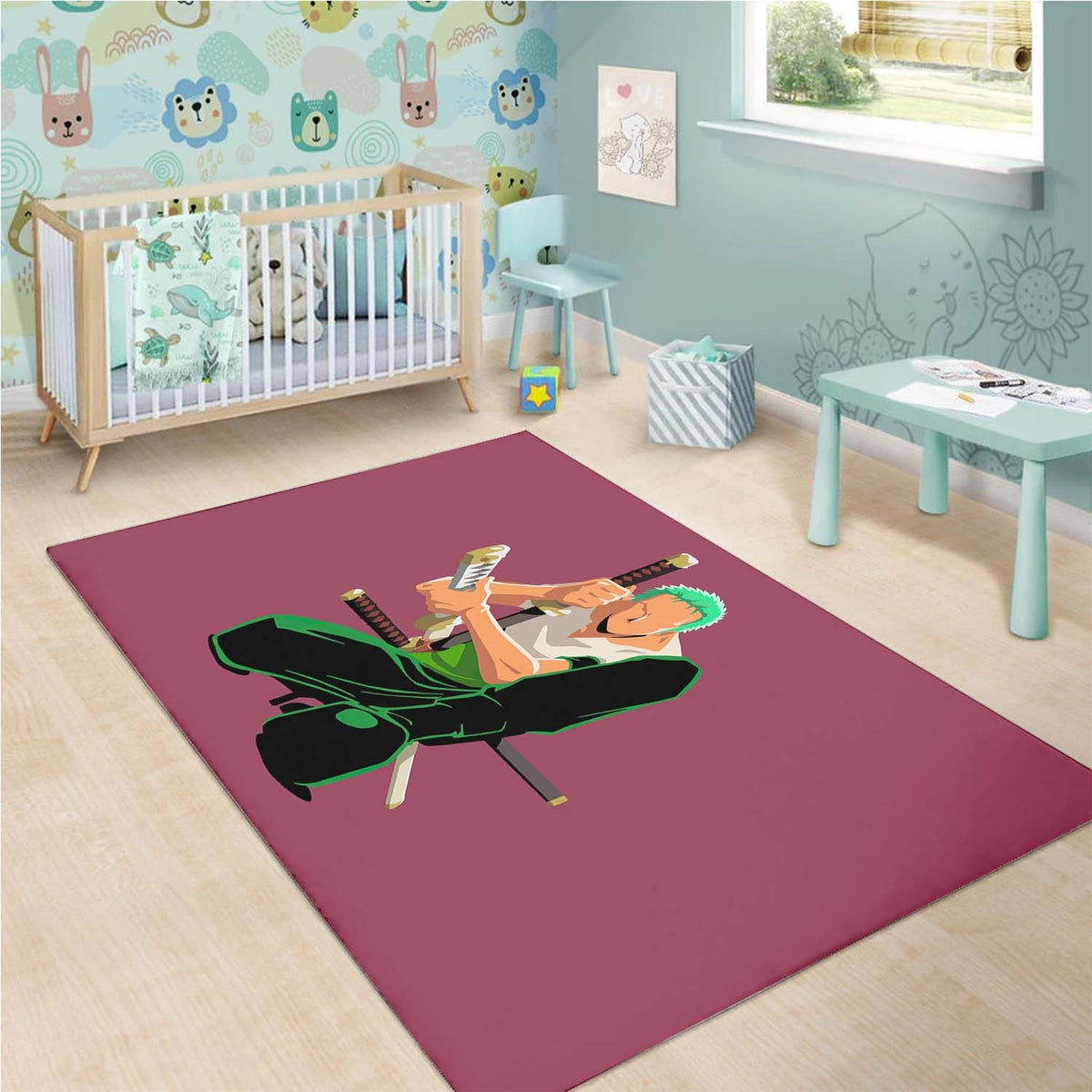 Roronoa Zoro One 1 Teppich
