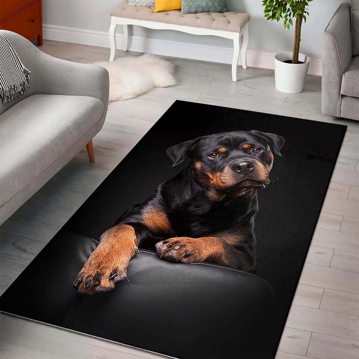 Rottweiler Hm1809148m Teppich