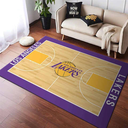 S Angeles Lakers Basketballmannschaft Teppich