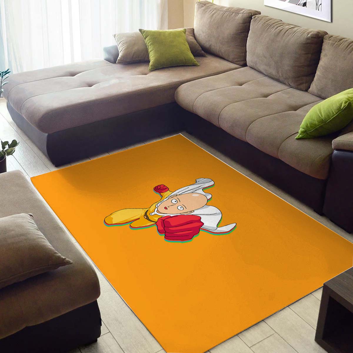 Saitama Yellow Teppich 3